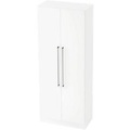 Aktenschrank TARVIS, mit Griff ohne Schloss, 5 Ordnerhöhen, B 800 x T 420 x H 2004 mm, weiss