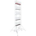 Krause 772107 FahrGerüst Aluminium Rollgerüst fahrbar Arbeitshöhe (max.): 12.40 m Silber 327 kg