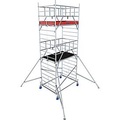 Krause 945136 FahrGerüst Aluminium Rollgerüst fahrbar Arbeitshöhe (max.): 6.30 m Silber 207.50 kg