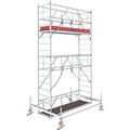 Krause 774026 FahrGerüst Aluminium Rollgerüst fahrbar Arbeitshöhe (max.): 5.50 m Silber 170 kg