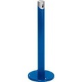 Ascher-Standsäule SG 105R, rund, enzianblau