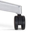 NowyStyl Group, Bürostuhlrollen ESHH, für harte Böden, lastabhängig gebremst, Ø 65 mm, Kunststoff, schwarz, 5 Stück