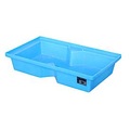 bauer, Bauer PE-Auffangwanne für Paletten, Auffangvolumen 60 L, blau