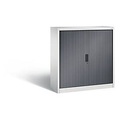 C+P Rollladenschrank Omnispace, H1230B1200T420 mm, Lichtgrau/Schwarzgrau