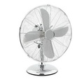 undefined, Chrome-Line Tischventilator, Ø 400 mm, H 555 mm, 3 Geschwindigkeitsstufen, Metallrotorblätter