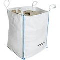 Schäfer Shop Genius, Containersack Schäfer Shop Genius Big Bag, oben offen, bis 1,5 t, 4 Hebeschlaufen, 5 Stück, B 900 x T 900 x H 1200 mm, weiss