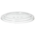 PAPSTAR, Deckel Papstar pure, Ø 184 mm, für Salatschalen (1300 ml), 50 Stk., biologisch abbaubar, nachwachsende Rohstoffe, PLA, transparent