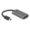 DeLOCK 63200 Videokabel-Adapter 0,2 m Mini DisplayPort HDMI Typ A (Standard) Grau