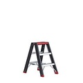 Altrex Sicherheits-Stehleiter beidseitig begehbar 2 x 3 Stufen