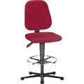 Drehstuhl 9651 ESD, rot