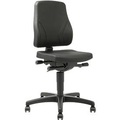 Drehstuhl All-In-One Trend 9633, mit Rollen, Integralschaum, schwarz