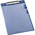 EICHNER Klemmbrett, DIN A4, Kunststoff, mit Klarsichttasche, A4, blau