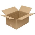 Faltkarton 1-wellig, Wellpappe, braun, optimiert auf Europalettenmass, 390 x 290 mm