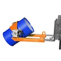 Fasskipper für Stapler- und Kranbetrieb, mit Handkurbel lackiert gelborange