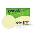 undefined, Farbiges Kopierpapier EVERCOLOR, DIN A4, 80 g/m², hellgelb, 1 Paket = 500 Blatt