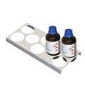 asecos, Flaschengestell für asecos Sicherheitsschränke der UB90 und UB30 Serie, Stahlblech, lichtgrau, B 210 x T 440 x H 30 mm, für 8 Flaschen mit Ø 90 mm