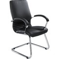 NowyStyl Group, Freischwinger Xeros, Leder, schwarz