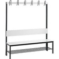 Garderobenbank BASIC PLUS, einseitig