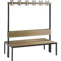Garderobenbank BASIC PLUS, doppelseitig