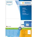 Herma 4628 Etiketten 210 x 148 mm Papier Weiß 400 St. Permanent Universal-Etiketten Tinte, Laser, Kopie 200 Blatt DIN