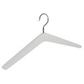 Holz-Kleiderbügel Pador-Concept Wood, Bügelstärke 22 mm, drehbarer Haken, 4 Stück, weiss