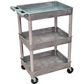 SESTC111-G Kunststoffwagen Polyethylen Traglast (max.): 150 kg Grau