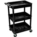 SESTC111-B Kunststoffwagen Polyethylen Traglast (max.): 150 kg Schwarz