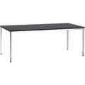Konferenztisch, 2000 x 800 mm, schwarz