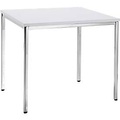 Konferenztisch, 800 x 800 mm, weiss