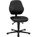 bimos, Laborstuhl Basic, Kunstleder, Stamskin Top schwarz