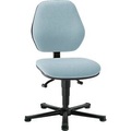 bimos, Laborstuhl Basic, Stoffpolster, Duotec grau