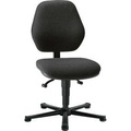bimos, Laborstuhl Basic, Stoffpolster, Duotec schwarz meliert