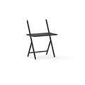 Laptop Tisch scala, ideal für das Home Office, höhenverstellbar, klappbar, 4-Fuss-Gestell, L 1000 x B 800 x H 1400 mm, graphitschwarz RAL 9011/schwarz