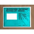 undefined, Lieferscheintaschen, Fenster links, mit Aufdruck, selbstklebend, 100 % recycelbares Pergaminpapier, Format C5, grün, 250 Stück