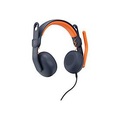 Logitech Zone Learn On-Ear Wired Headset for Learners, USB-A - Kopfhörer mit Mikrofon - On-Ear - Ersatz - kabelgebunden - USB-C