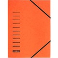 Pagna, PAGNA Eckspannmappe, DIN A4, Gummizugverschluss, 25 Stück, orange