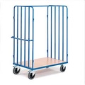 Rollcart Transportsysteme, Paketwagen, mit Längswänden, offen, Ladefläche 1200 x 800 mm