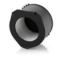 Ideal Health, Partikelfilter für Luftreiniger IDEAL AP 140 PRO, Rundform, austauschbar, schwarz