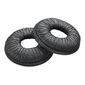 Poly - Ohrpolster für drahtloses Headset - Kunstleder - Schwarz (Packung mit 2)