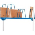 RAU, Rau Kartonagenmagazin für höhenverstellbare Arbeitsplatzsysteme Serie E, 5 Steckbügel, B 1500 x T 600 x H 600 mm, lichtgrau, bis 30 kg