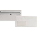 Eurokuvert, Recycling-Briefumschläge, DIN lang, mit Fenster, selbstklebend