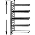 Regalfeld, 2200 x 750 x 600 mm