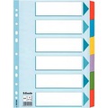 Esselte Register 100168 DIN A4 6-teilig 11-fach Karton Blanko