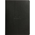 RHODIA, Clairefontaine Rhodia Notizbuch, 32 Blatt, DIN A5, 90 g/m², liniert, schwarz