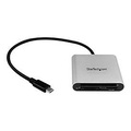 StarTech.com USB 3.0 Flash Memory Multi-Card Reader / Writer with USB-C - SD, microSD, CompactFlash