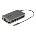 StarTech.com USB C Multiport Adapter - USB C auf 4K 60Hz HDMI 2.0 Dockingstation/Reiseadapter - 2-Port 10Gbit/s USB Hub - 100W Power Delivery stromversorgung - SD/MicroSD Kartenlesegerät - 25 cm Kabel