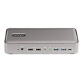 STARTECH, StarTech.com Dual-Laptop USB-C KVM Docking Station, Dual Monitor 4K 60Hz DisplayPort Dock, 5-Port USB Hub, GbE, 90W/45W Power Delivery to Two Laptops, Windows/Mac, 2-Host KVM Dock - Dockingstation - USB-C 3.2 Gen 2 - 2 x DP - 1GbE - TAA-konform