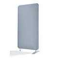 Stellwand Oktagon, antivirale Prüfung nach DIN EN ISO 18184, B 800 x H 1400 mm, grau