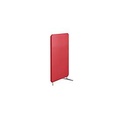 Stellwand Stoff, B 1000 x H 1400 mm, rot