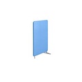Stellwand Stoff, B 1200 x H 1600 mm, hellblau